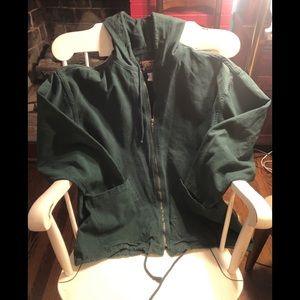Retro XL DUAL CONTROL 100% vintage hooded jacket